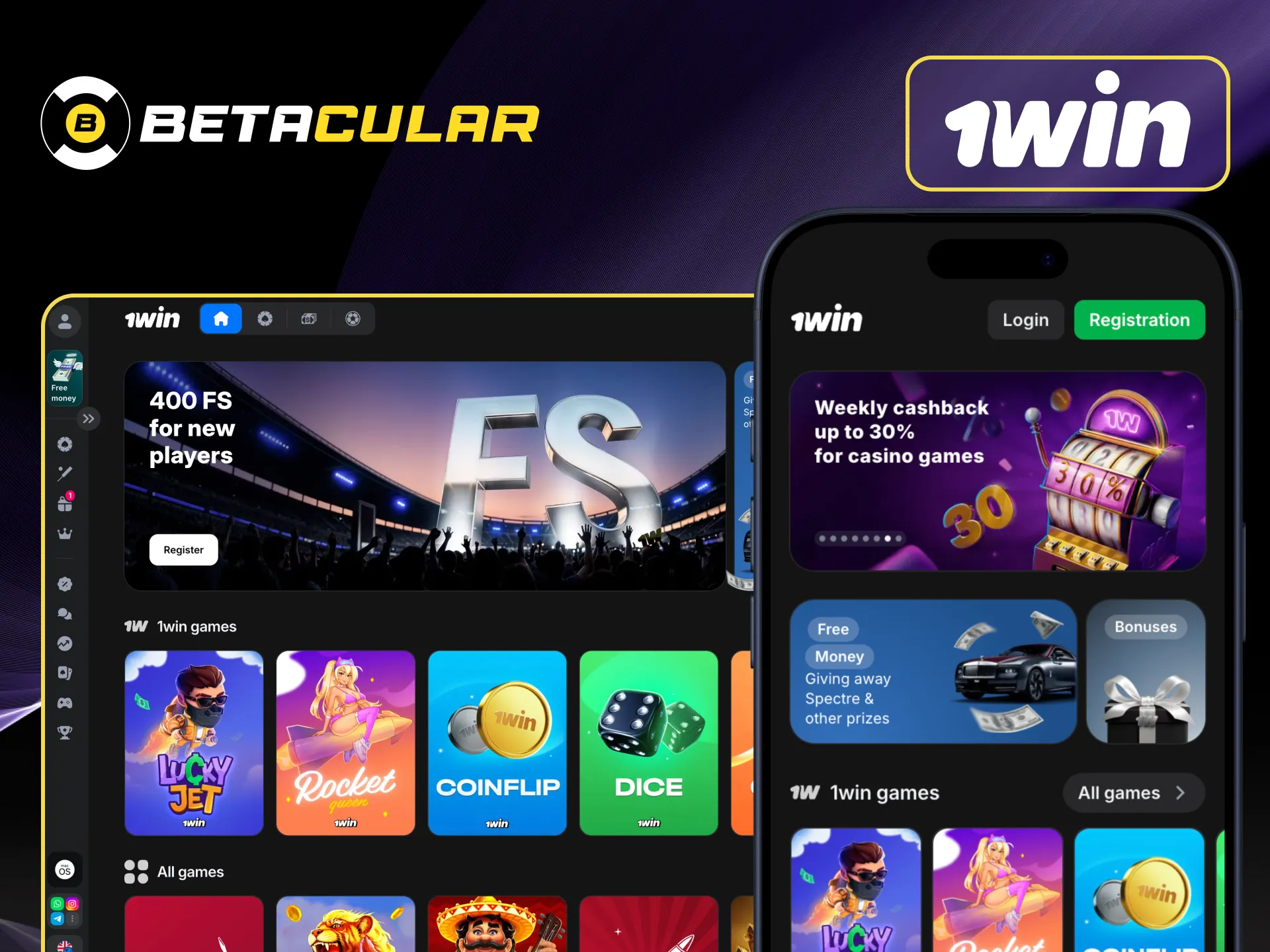Play and win safely in India using trusted alternatives to Betacular, such as 1win.