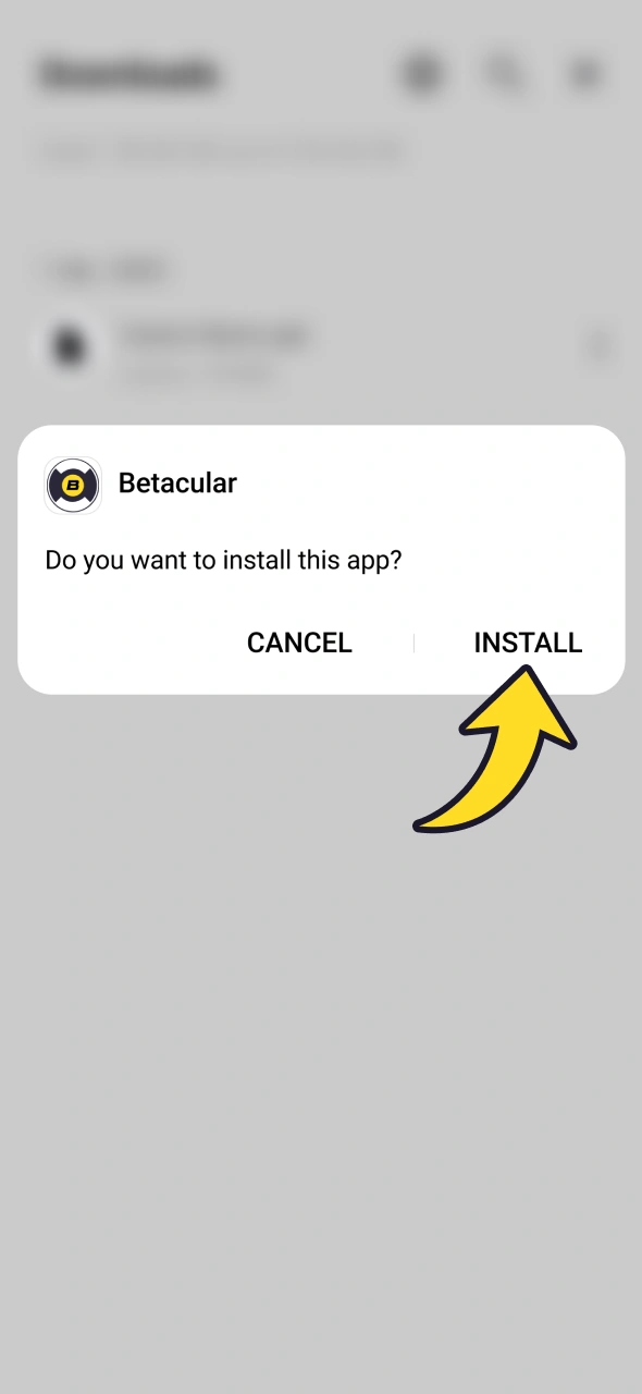 Install downloaded android Betacular APK and start playing.