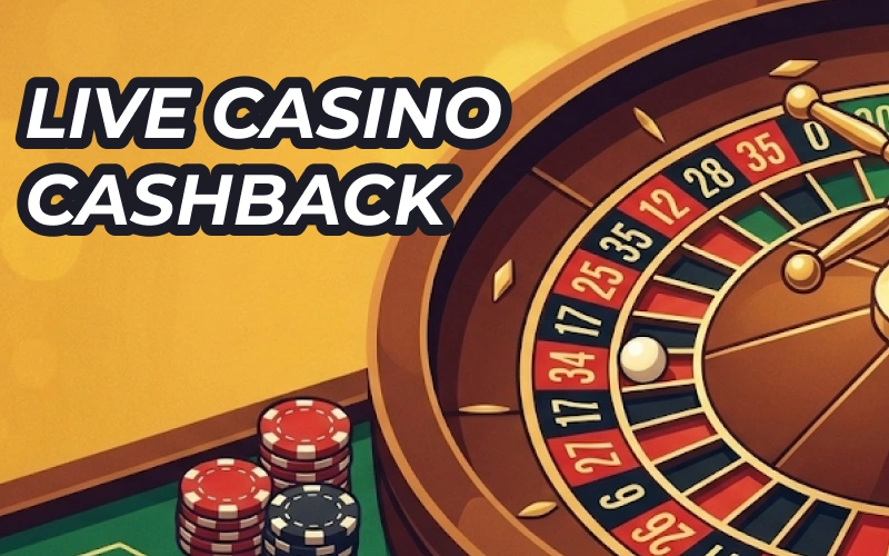 Get back part of your losses at live casino games with Betacular cashback bonus.