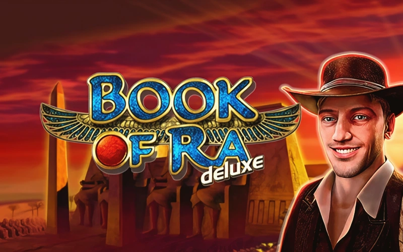 Spin the classic Book of Ra Deluxe slot at Betacular.