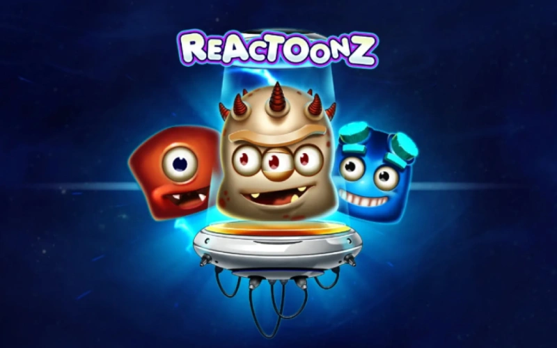 Win big with the Reactoonz video slot on Betacular.