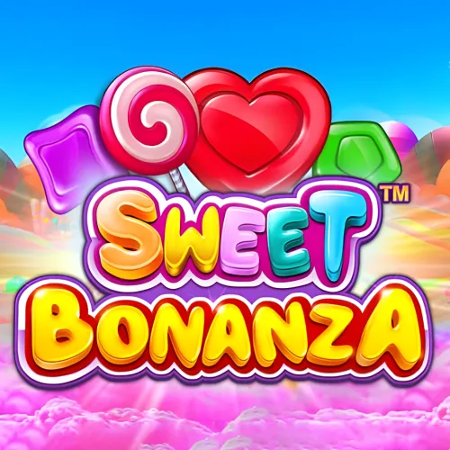 Spin the colourful 6x5 tumble slot Sweet Bonanza with multipliers during free spins at Betacular.