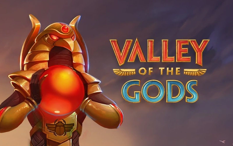 Unleash ancient powers in the Valley of the Gods slot at Betacular.